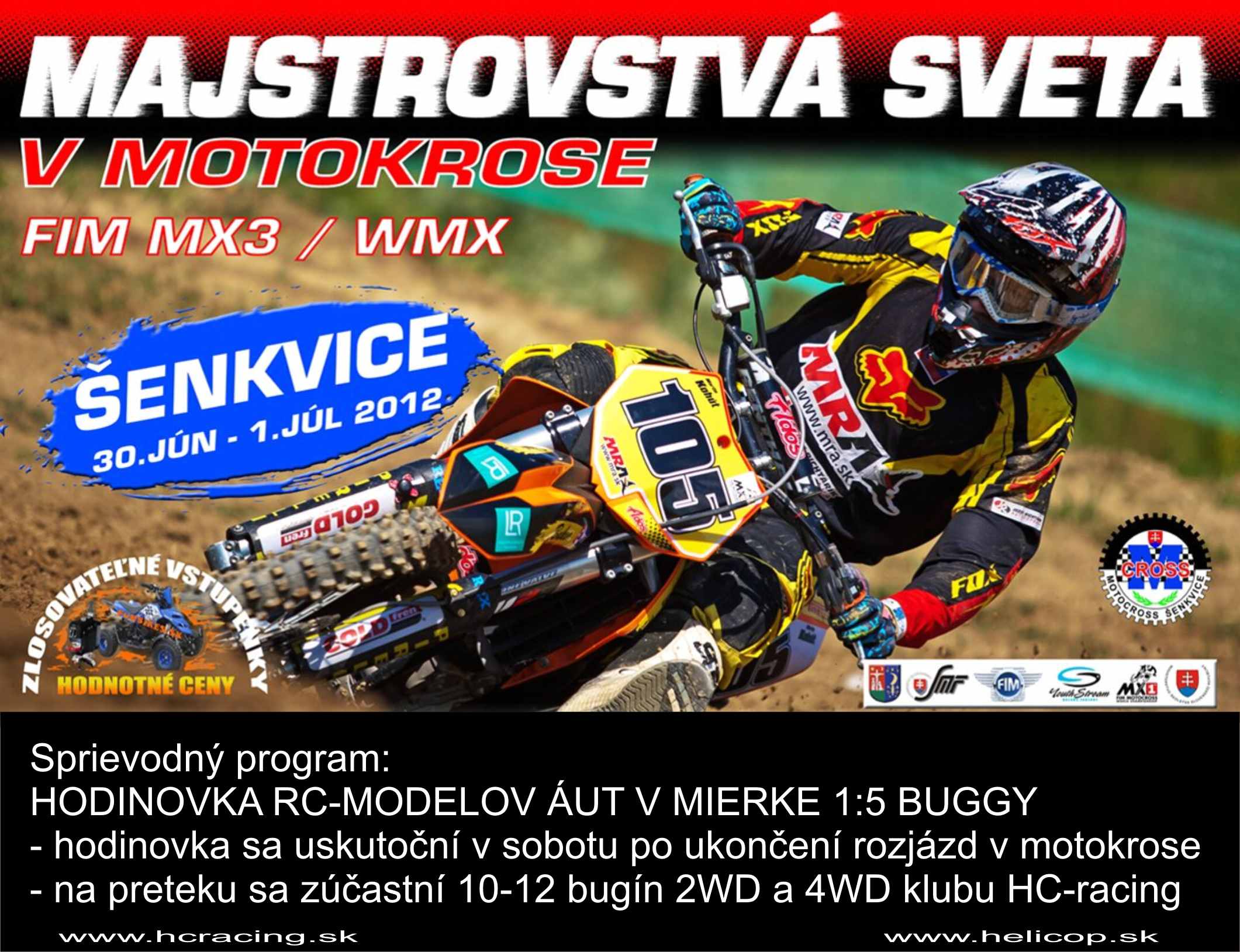 Majstrovstvá sveta v motokrose 2012 (FIM MX3 / WMX)